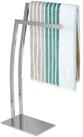 relaxdays Handtuchst&auml;nder Handtuchhalter Edelstahl WIMEDO, silber
