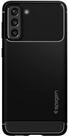Spigen Backcover Spigen Rugged Armor Case Samsung Galaxy S21 - Schwarz