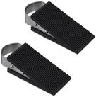 relaxdays T&uuml;rstopper 2er Set T&uuml;rkeil Gummi