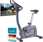 Skandika Ergometer Wiry Fahrrad f&uuml;r Zuhause, 11kg Schwungmasse, Transportrollen