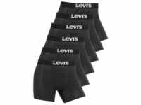 Levi's® Boxershorts Levi's Men Solid Badic Boxer 6er Pack (Packung, 6-St) Komfort