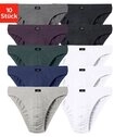 H.I.S Slip Herren Minislip (Packung, 10-St) in Baumwoll-Mix
