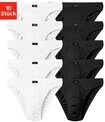 H.I.S Slip Herren Minislip (Packung, 10-St) in Baumwoll-Mix
