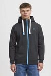 !Solid Kapuzensweatjacke SDBenn High Neck Zip-Hoodie Zeitlose Sweatshirtjacke mit