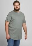 Jack & Jones PlusSize T-Shirt NOA TEE mit abgerundetem Saum, bis Gr&ouml;&szlig;e 6XL
