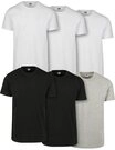 URBAN CLASSICS T-Shirt Urban Classics Herren Basic Tee 6-Pack (1-tlg)
