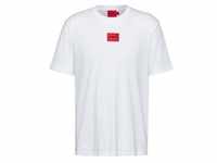 HUGO T-Shirt Herren T-Shirt - Diragolino212 Rundhals weiß M