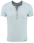 Key Largo Henleyshirt Lemonade vintage Look uni Basic MT00122 mit Knopfleiste