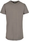 URBAN CLASSICS Kurzarmshirt Urban Classics Herren Shaped Long Tee (1-tlg)