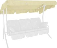 Angerer Freizeitm&ouml;bel Hollywoodschaukelersatzdach, (B/T): ca. 210x145 cm