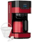 Klarstein Filterkaffeemaschine 10035588, 1.2l Kaffeekanne, Leichte Bedienung: