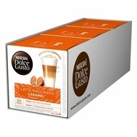 NESCAF&Eacute;&reg; Dolce Gusto&reg; Kaffee Caramel Latte Macchiato 3er Set, 3 x