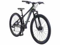 Bikestar Hardtail Aluminium MTB 27,5" schwarz/grün
