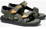 Timberland PERKINS ROW BACKSTRAP SANDAL Sandale mit Klettverschlu&szlig; gr&uuml;n 29 EU
