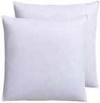 RIBECO Federkissen Kopfkissen-Set Laram, Kissen mit Daunenanteil, in 40x80 oder 80x80