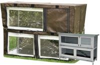 nanook Kleintierk&auml;fig Schutzh&uuml;lle f&uuml;r Hasenst&auml;lle 122 x 49 x 83