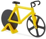 relaxdays Pizzaschneider Fahrrad Pizzaschneider, gelb gelb|schwarz