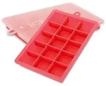 Intirilife Eisw&uuml;rfelform, (2-tlg), Eisw&uuml;rfelform Silikonform mit Deckel Ice Cube