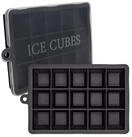 Intirilife Eisw&uuml;rfelform, (2-tlg), Eisw&uuml;rfelform Silikonform mit Deckel Ice Cube
