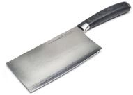 KLAMER Damastmesser Hackmesser 16cm aus echtem japanischem Stahl, Chinesisches