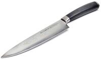 KLAMER Damastmesser Chefmesser 20cm, extra scharfes K&uuml;chenmesser, echter japanischer