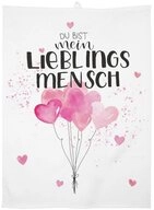 Sheepworld Geschirrtuch Geschirrtuch Motiv &raquo;Du bist mein LIEBLINGSMENSCH&laquo;