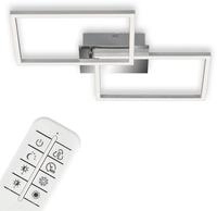 Briloner Leuchten LED Deckenleuchte 3149018 FRAME, CCT - &uuml;ber Fernbedienung,