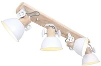 Steinhauer LIGHTING LED Deckenspot, Leuchtmittel nicht inklusive, Vintage Holz Decken
