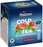 Me&szlig;mer Tee, Me&szlig;mer Cold Tea fruchtig s&uuml;&szlig;e Melone Erdbeere 14 Teebeutel 38g