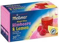 Me&szlig;mer Tee Miami Vibes Himbeere & Lemon, Fr&uuml;chtetee mit Himbeer-Zitronen-Aroma