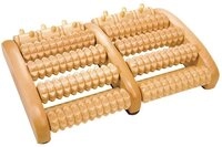 Croll & Denecke Fu&szlig;massageger&auml;t Fu&szlig;roller, 1-tlg., Fu&szlig;roller aus Holz mit 2x5