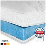 AM Qualit&auml;tsmatratzen, Topper Premium Gelschaum-Topper, Memory Foam, 6 cm hoch,