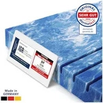AM Qualit&auml;tsmatratzen, Topper 7-Zonen Memory Foam Gelschaum-Topper, Optimale