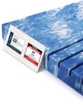 AM Qualit&auml;tsmatratzen, Topper 7-Zonen Memory Foam Gelschaum-Topper, Optimale
