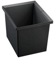 Blanco M&uuml;lleimer Abfallsammler SELECT Eimer 30 Liter, Schwarz, Kunststoff