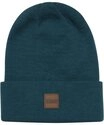 URBAN CLASSICS Beanie Urban Classics Unisex Synthetic Leatherpatch Long Beanie (1-St)