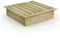 Wickey Sandkasten King Kong mit Sitzrand & abnehmbarem Deckel - Verschiedene...