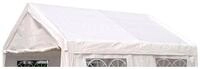 DEGAMO Pavillon-Ersatzdach PALMA, f&uuml;r Zelt 3x4 Meter, PE weiss 180g/m&sup2;, mit