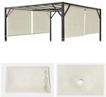 MCW Pavillon-Ersatzdach Beja 3x4m-E, 272 x 596 cm, Mit Wasserablauf&ouml;sen,...