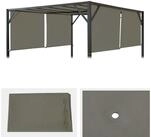 MCW Pavillon-Ersatzdach Beja 3x4m-E, 272 x 596 cm, Mit Wasserablauf&ouml;sen,...