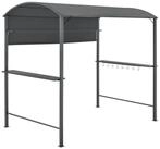 en.casa Grillpavillon, &raquo;Parga&laquo; Gartenpavillon mit Bartresen 215x220x140cm