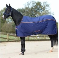 Bucas Pferde-Stalldecke Bucas Therapy Cooler - Navy/Orange