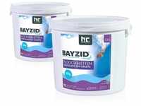 BAYZID Poolpflege 2x 5 kg BAYZID® Flocktabletten für Pools