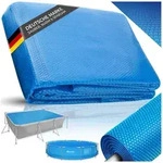 tectake Pool-Abdeckplane Solarfolie - Poolabdeckung mit schneller Wassererw&auml;rmung