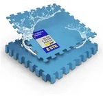 Bestlivings Bodenschutzmatte f&uuml;r Pool/Fitness EVA, 8-St., (50x50x0,4 cm) -...