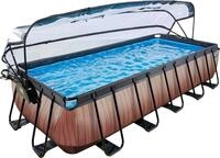 EXIT Framepool inkl. multifunktionaler Poolabdeckung (Set, 5-tlg), BxLxH:...
