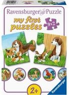 Ravensburger Puzzle RAVENSBURGER My First Animal Family Puzzle 9x2 Teile,...