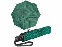Knirps® Taschenregenschirm leichter, stabiler Schirm mit Auf-Zu-Automatik,...