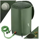 tectake Regentonne, 380 l, mit Hahn und &Uuml;berlaufschutz gr&uuml;n 380 l | 70,00 cm x