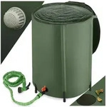 tectake Regentonne, 250 l, mit Hahn und &Uuml;berlaufschutz gr&uuml;n 250 l | 59,00 cm x